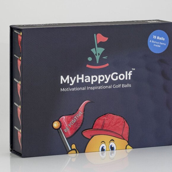 My Happy Golf 15-Ball Gift Set – For the Golfer Who Plays With Heart - Picture 4 of 6
